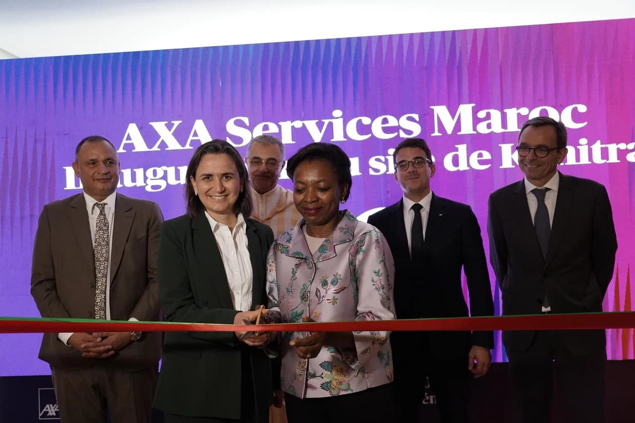 AXA Services Maroc inaugure un nouveau siège à Kénitra pour soutenir l'emploi