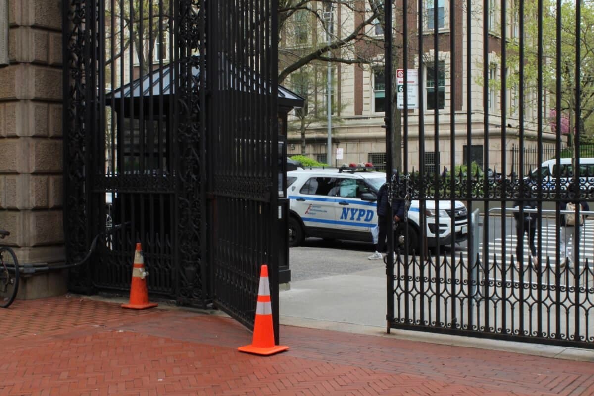 Les manifestations étudiantes de l'Université de Columbia reprennent