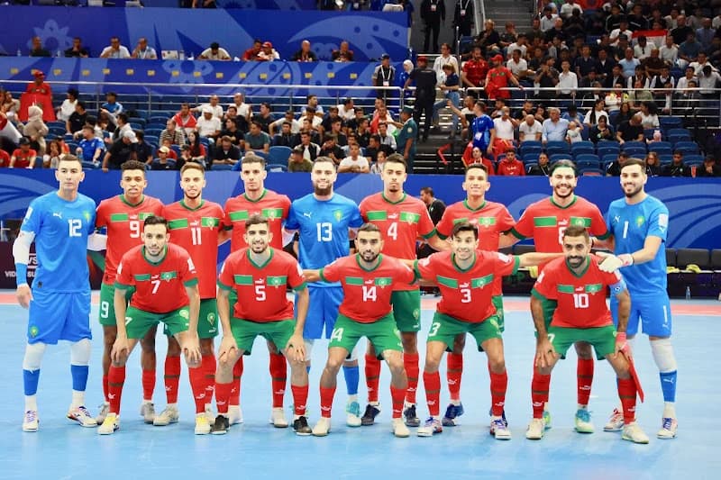 Futsal: L’équipe nationale s’entraîne légèrement avant d'affronter le Brésil en quart