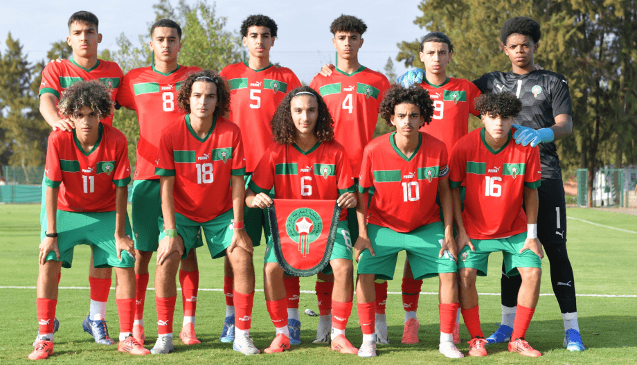 Le Maroc U17 écrase l'Arabie Saoudite 4-0 en amical