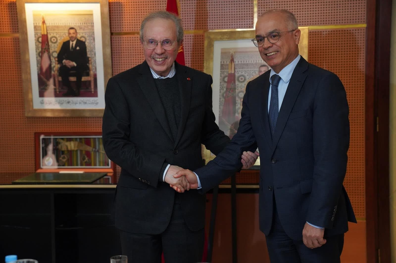 Haut-Commissariat au Plan: Passation de pouvoirs entre M. Benmoussa et M. Lahlimi