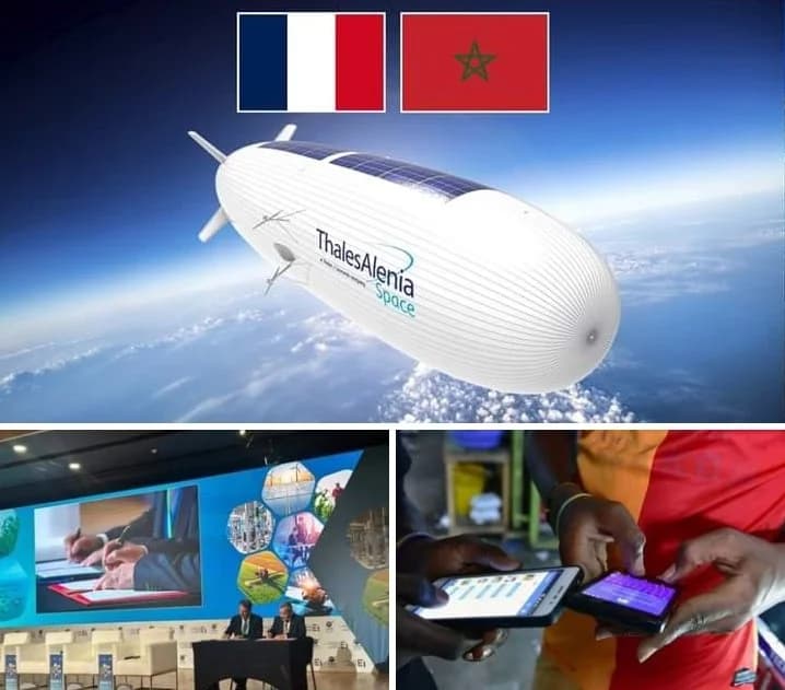 Accord franco-marocain pour un système satellitaire au service de 26 pays africains