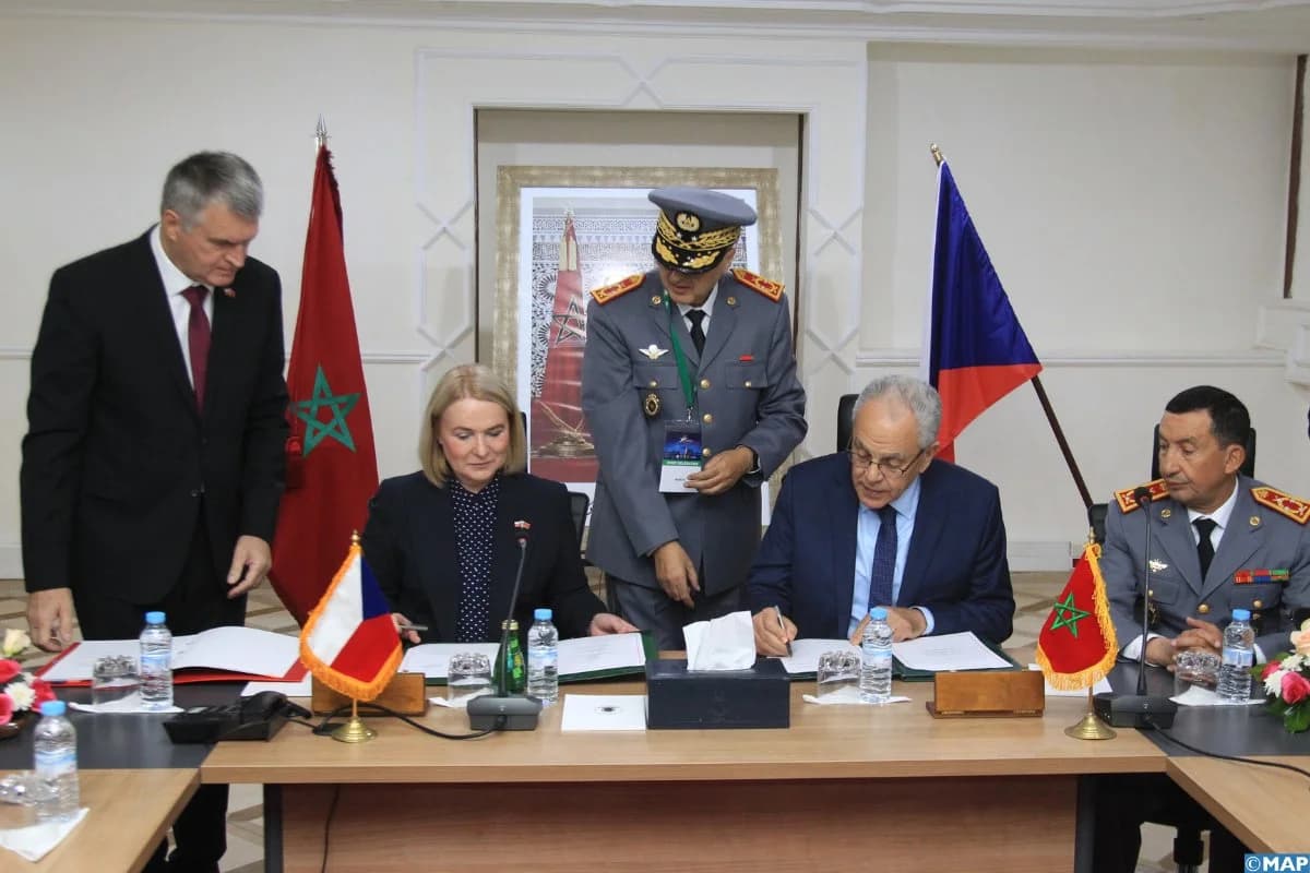 “Marrakech Airshow 2024”: Accords de coopération militaire avec la Tchéquie et l’Azerbaïdjan