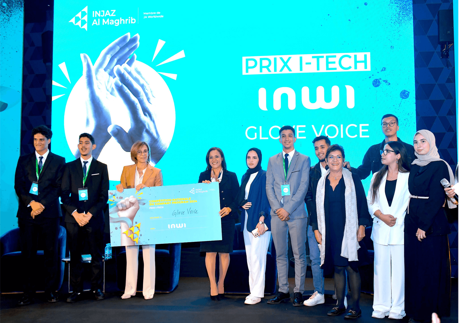 Le Prix i-TECH d’Inwi Remis à Glove Voice au Company Program 2024