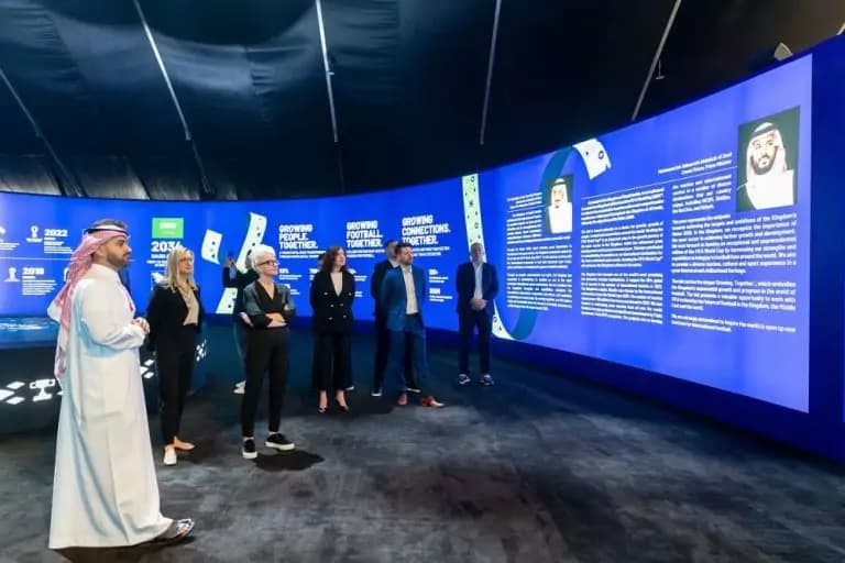 Visite de la FIFA en Arabie Saoudite pour la Coupe du Monde