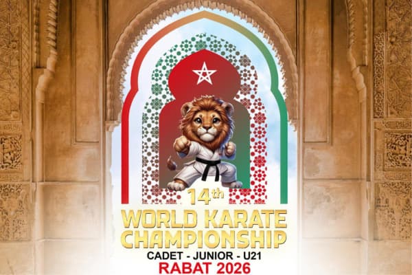 Maroc accueille le Championnat du Monde de Karaté pour les jeunes en2026