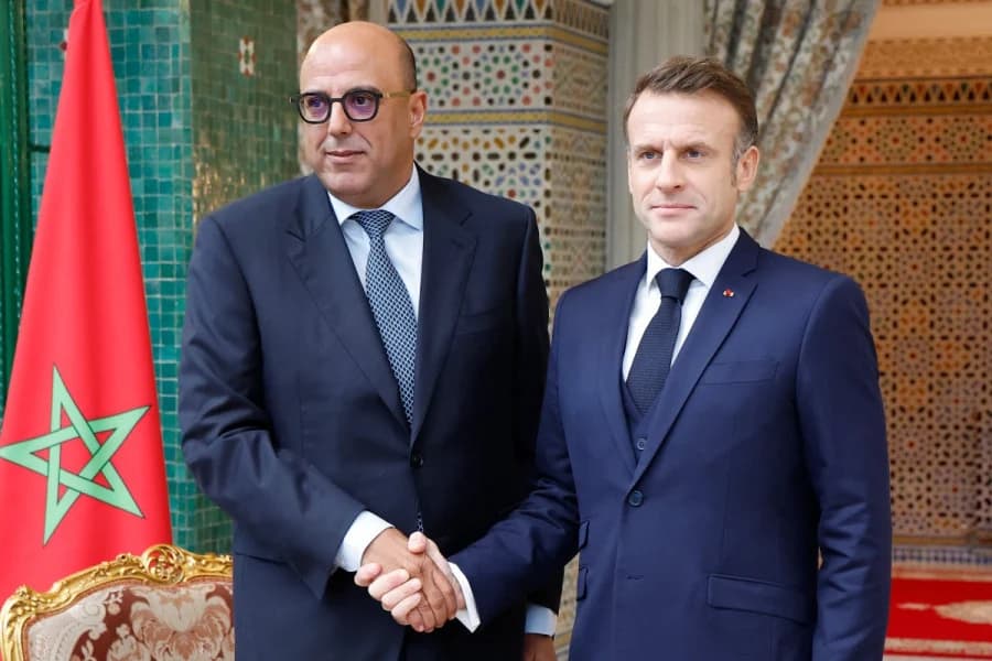 Macron reçoit M.Ould Errachid, le Président de la Chambre des Conseillers