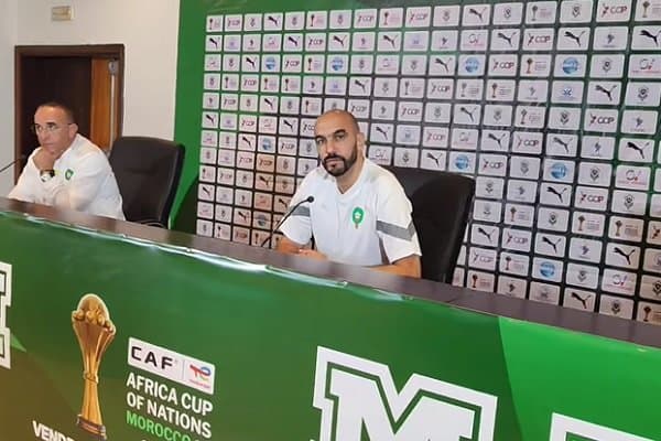 Walid Regragui : "Le match contre le Gabon sera ouvert et offensif"
