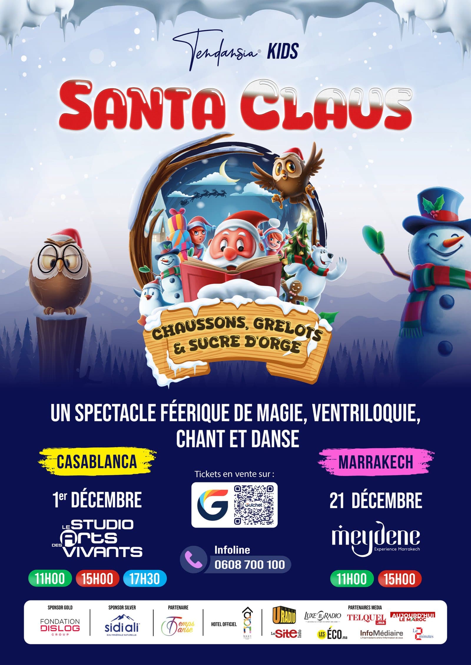 Santa Claus : La magie de Noël s'invite à Casablanca et Marrakech