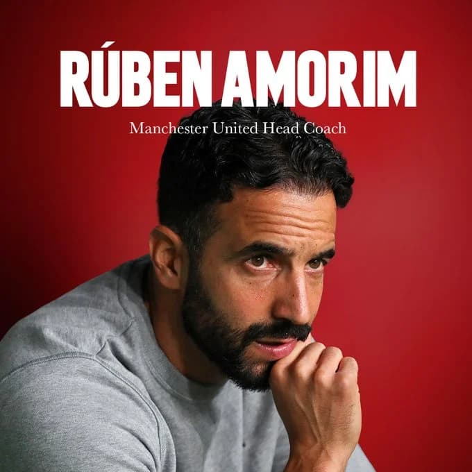 Ruben Amorim nommé entraîneur  de Manchester United
