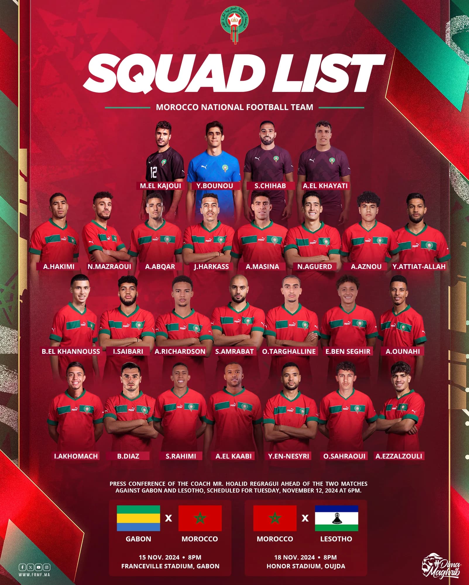CAN 2025: Brahim Diaz dans la liste marocaine pour Gabon et Lesotho