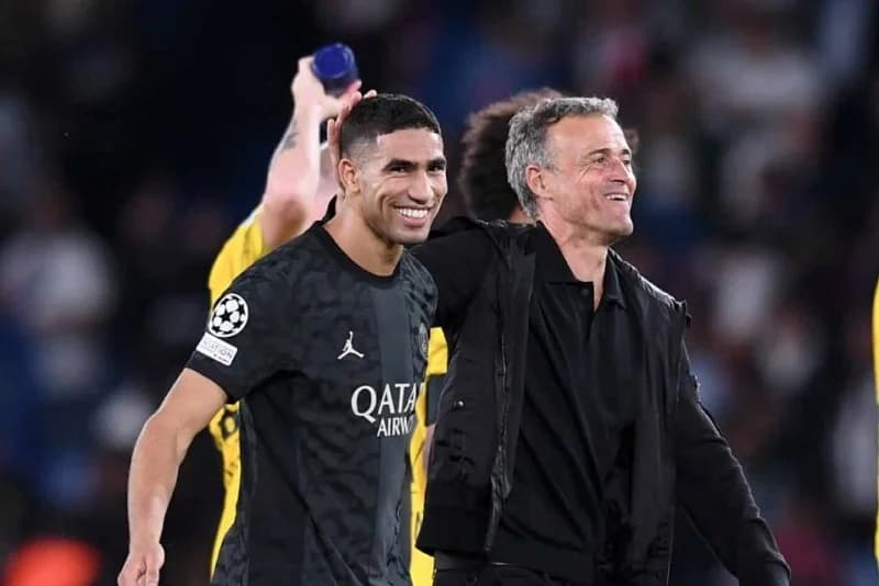 Luis Enrique : Hakimi mérite le Ballon d'Or, meilleur à son poste