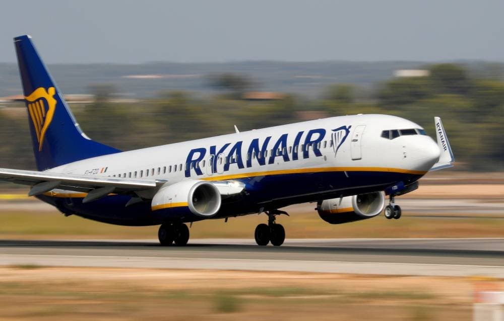 Ryanair enregistre une croissance de 11% du trafic passagers