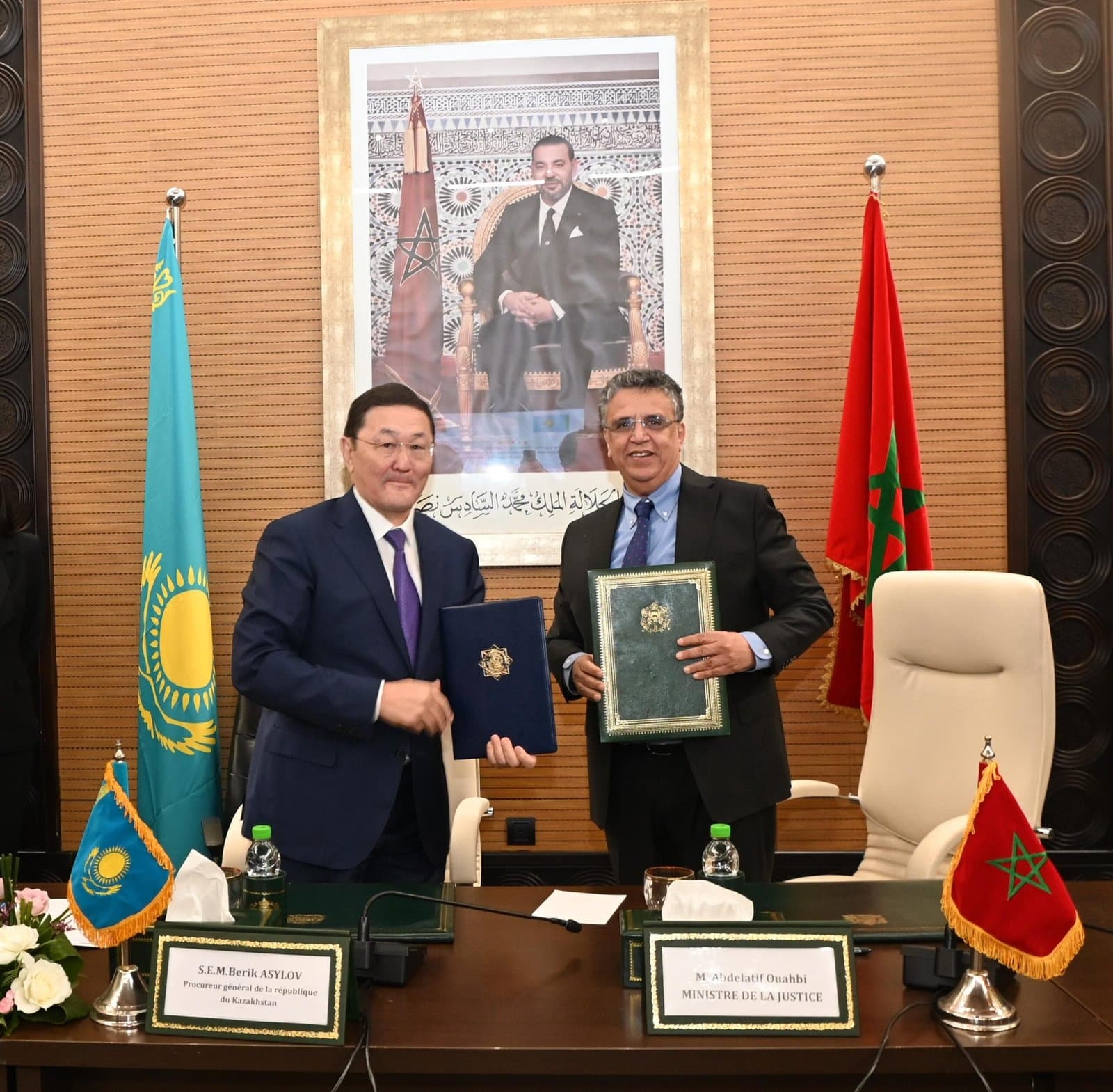 Maroc-Kazakhstan : Trois accords pour renforcer la coopération judiciaire internationale
