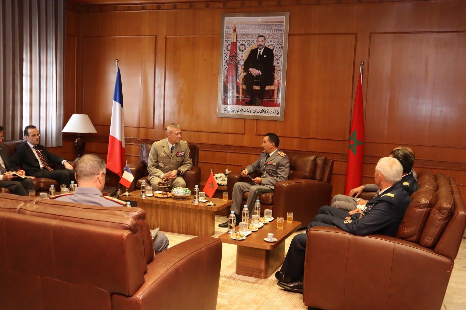 22ème Réunion de la Commission militaire mixte maroco-française à Rabat