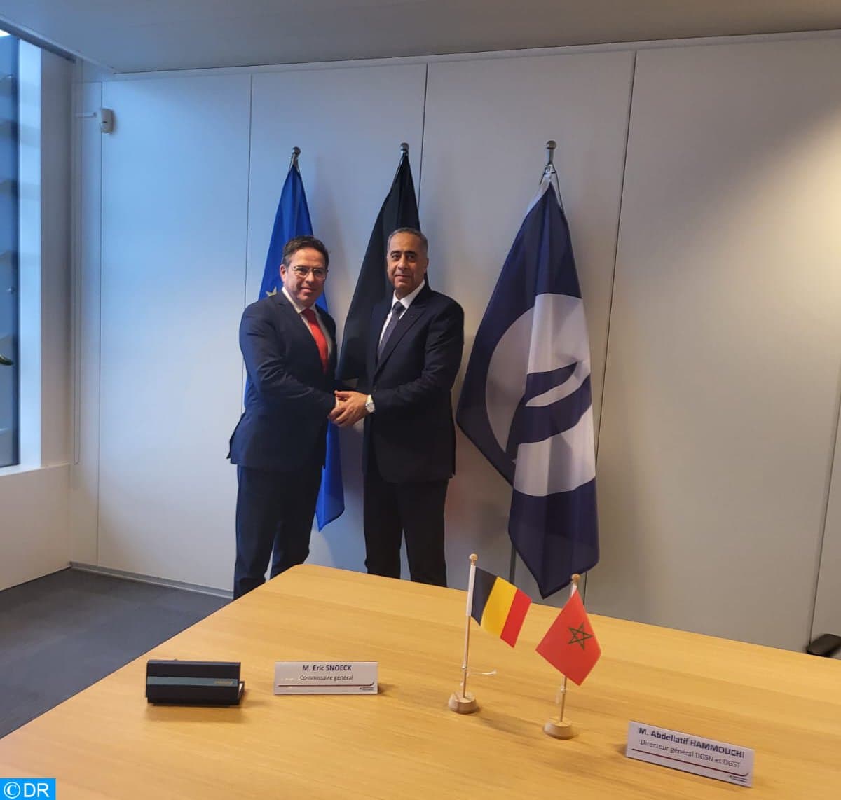 M. Hammouchi signe un plan d’action avec la police belge 2025-2026