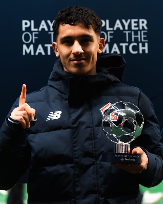 Osama Sahraoui marque son premier but en Ligue des Champions