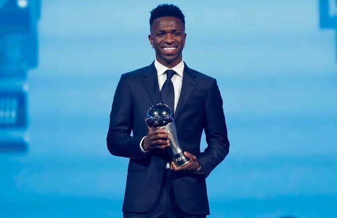 Vinícius Júnior sacré meilleur joueur du monde 2024