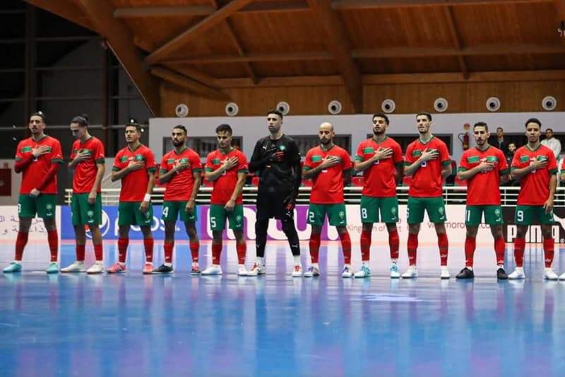 Le Maroc s’impose face à la Lettonie en futsal (6-3)