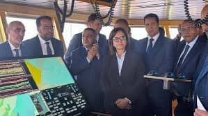 Mme. Zakiya Driouch visite le port de Dakhla