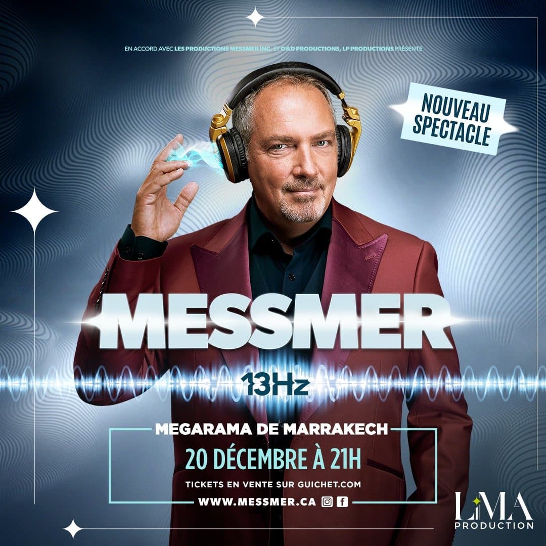 Marrakech : Messmer revient avec son spectacle hypnotique 13Hz