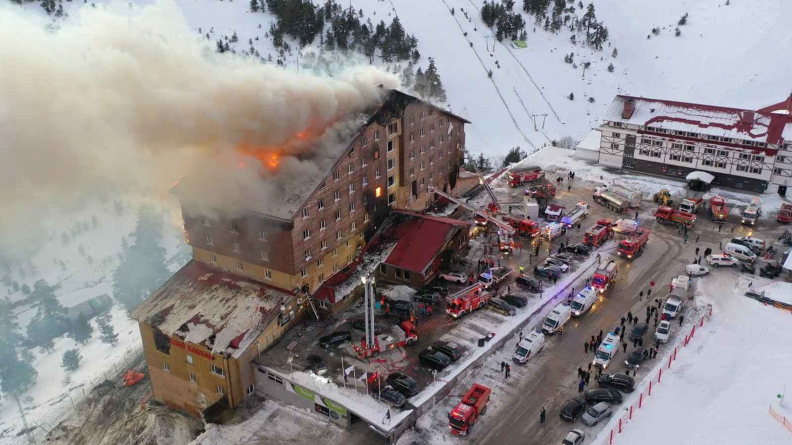 Incendie mortel dans un hôtel en Turquie