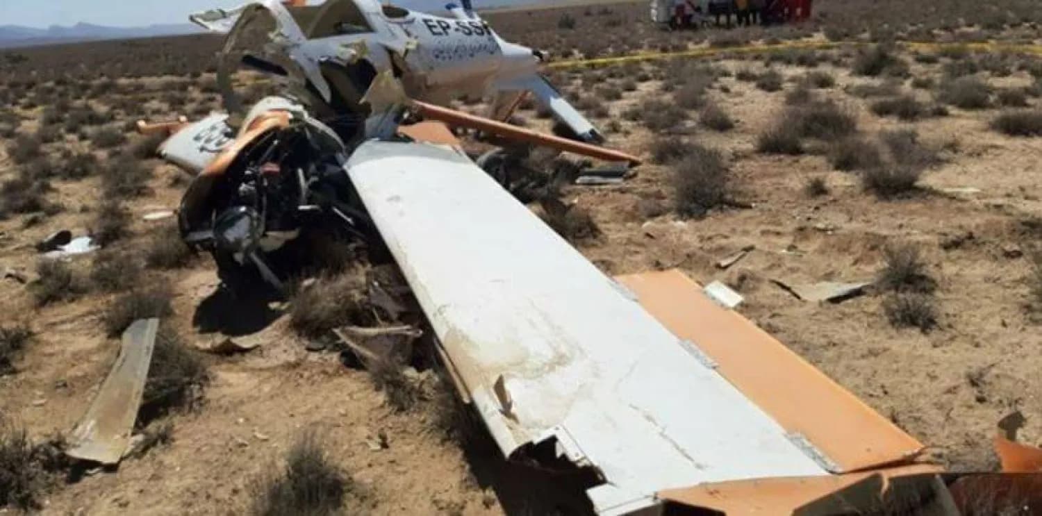 Iran: Trois morts dans le crash d’un avion d’entraînement de la police