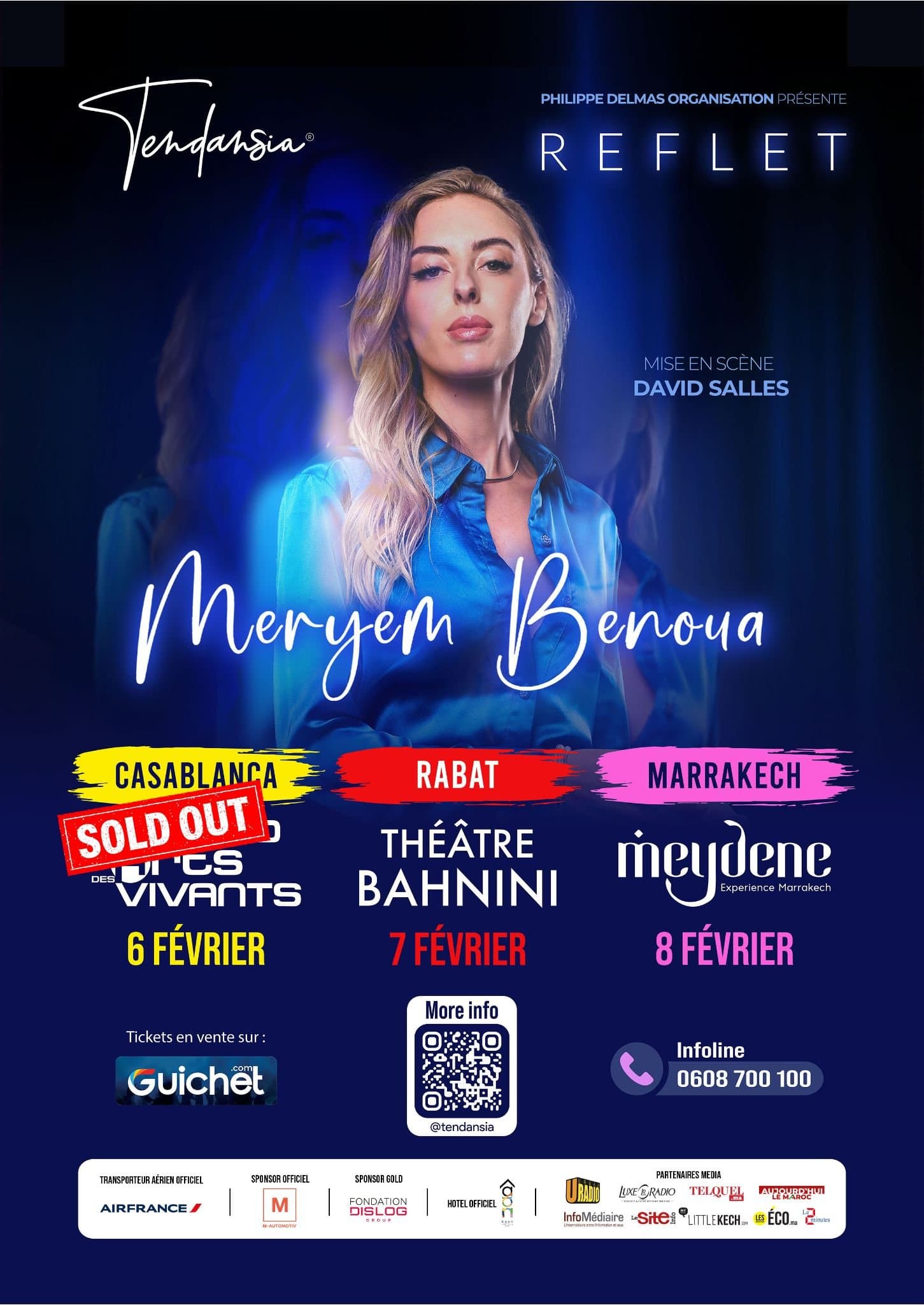 "Reflet" : Le Nouveau One-Woman-Show de Meryem Benoua à Découvrir au Maroc