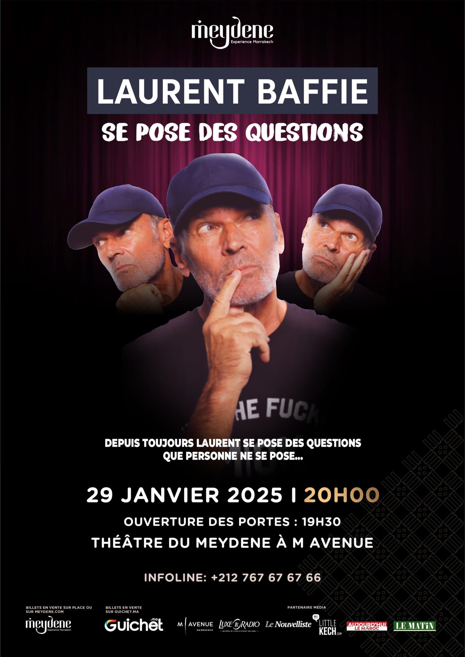 Laurent Baffie à Marrakech : un spectacle inédit à ne pas manquer