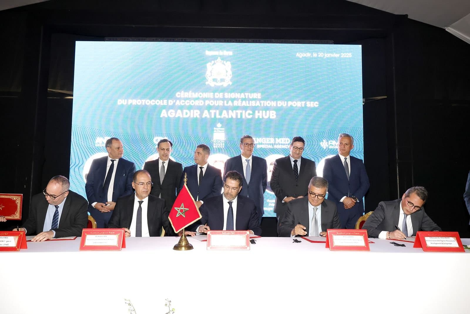 Signature d'un protocole pour la réalisation du port sec à Agadir