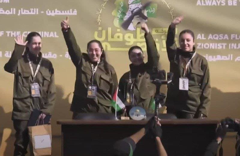 Hamas libère quatre soldates israéliennes