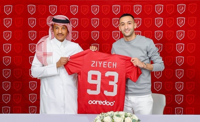 Ziyech rejoint officiellement Al-Duhail qatari