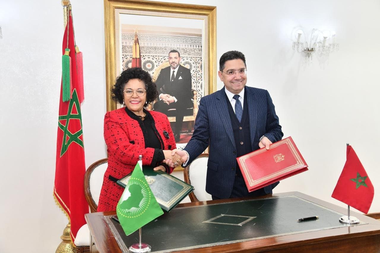 Signature de deux accords pour renforcer la coopération Maroc-Union Africaine