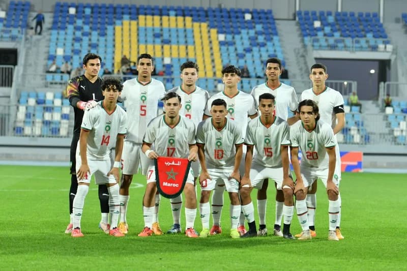 Maroc U17 : Deux matchs amicaux contre la Guinée-Bissau à Bissau