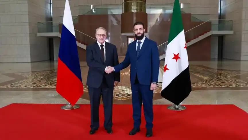 Visite officielle d’un haut responsable russe à Damas