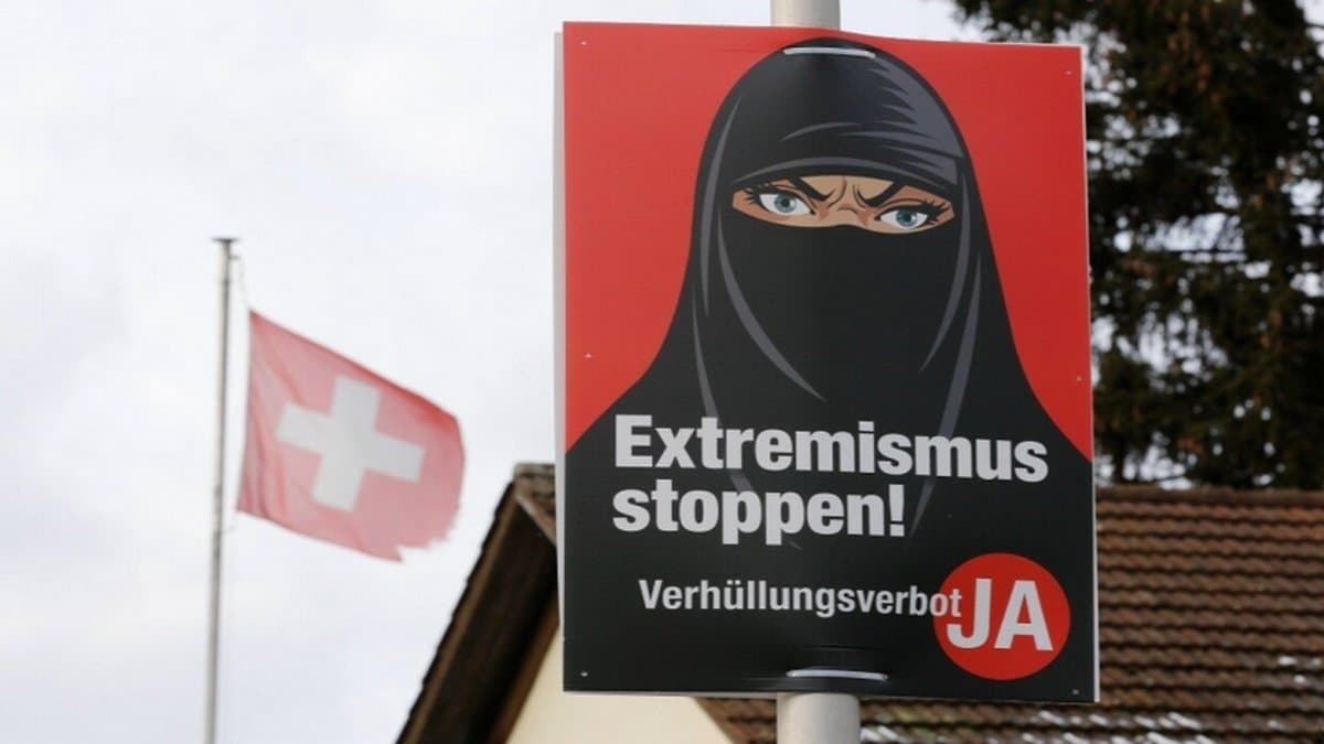 Officiellement : La Suisse interdit le port du voile intégral en public