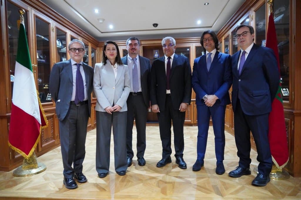 M. Sabbari accueille la délégation de la Commission des affaires étrangères italienne