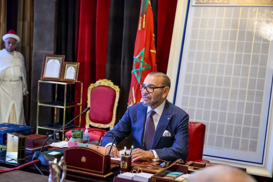 SM le Roi félicite le Roi de Norvège 