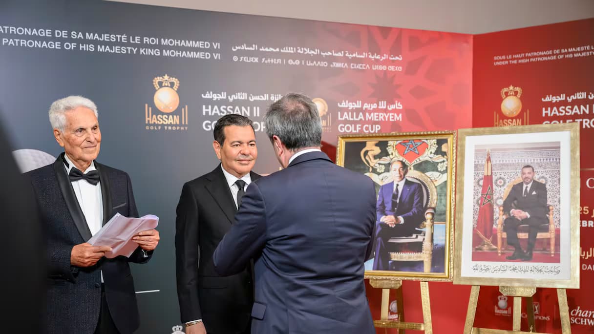 Moulay Rachid préside un dîner de gala à l'occasion du Trophée HassanII