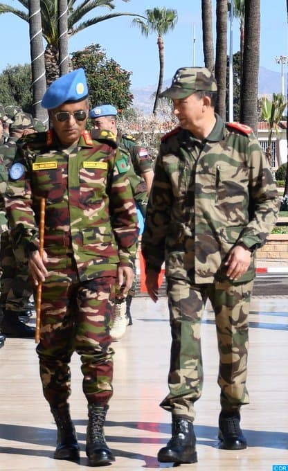 Le Général Berrid reçoit le Commandant de la mission onusienne à Agadir