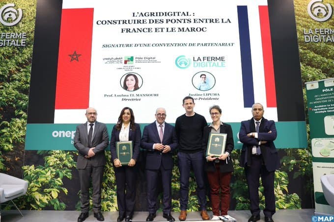 Le Maroc et la France renforcent leur collaboration en matière d’AgriDigital
