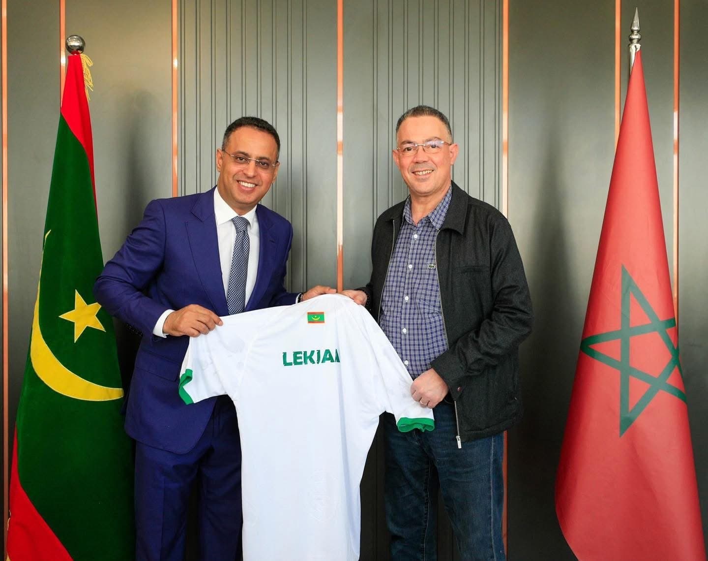 Fouzi Lekjaa discute de la coopération sportive avec la Mauritanie