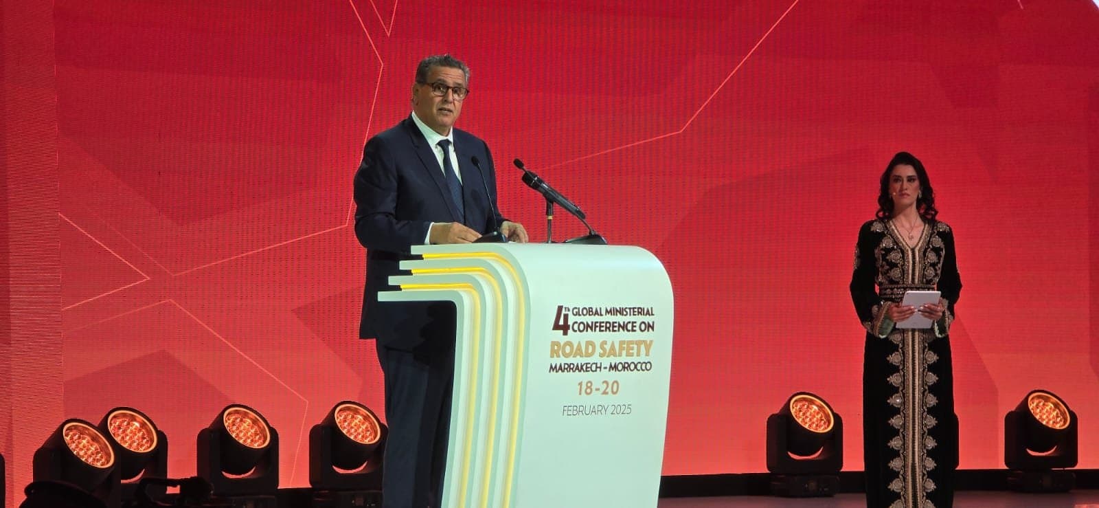 Akhannouch: Le Maroc renforce la sécurité routière pour un développement durable