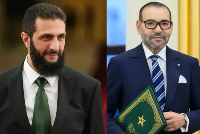 SM le Roi félicite Ahmed Al-Charaa pour sa présidence de la Syrie