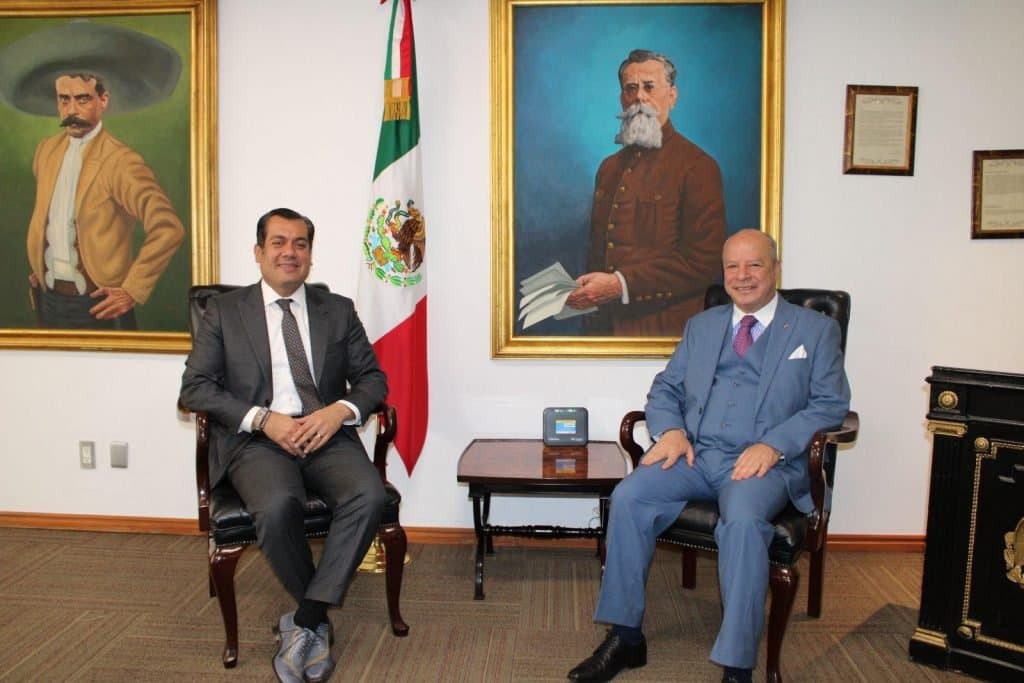 Mexico: L’ambassadeur du Maroc rencontre le président de la Chambre des députés