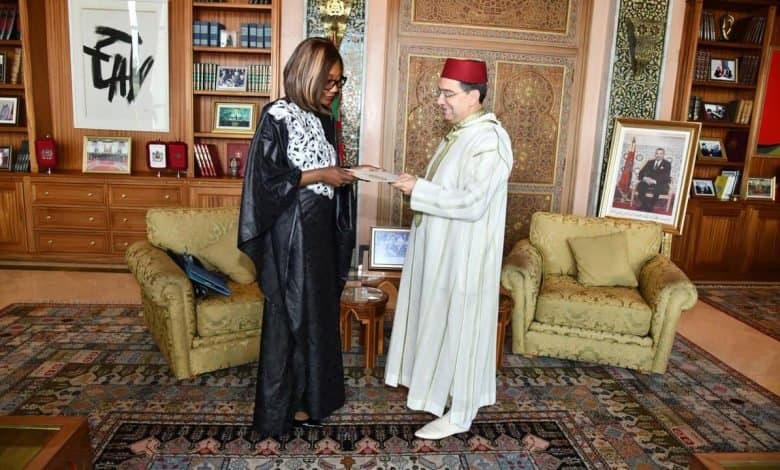 Bourita reçoit la ministre centrafricaine des AE