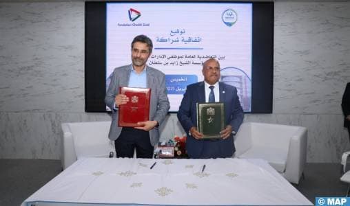 Rabat : Partenariat MGPAP-Fondation Cheikh Zayed