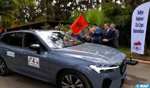 Escale du Rallye Diplomatique National à Bin El Ouidane