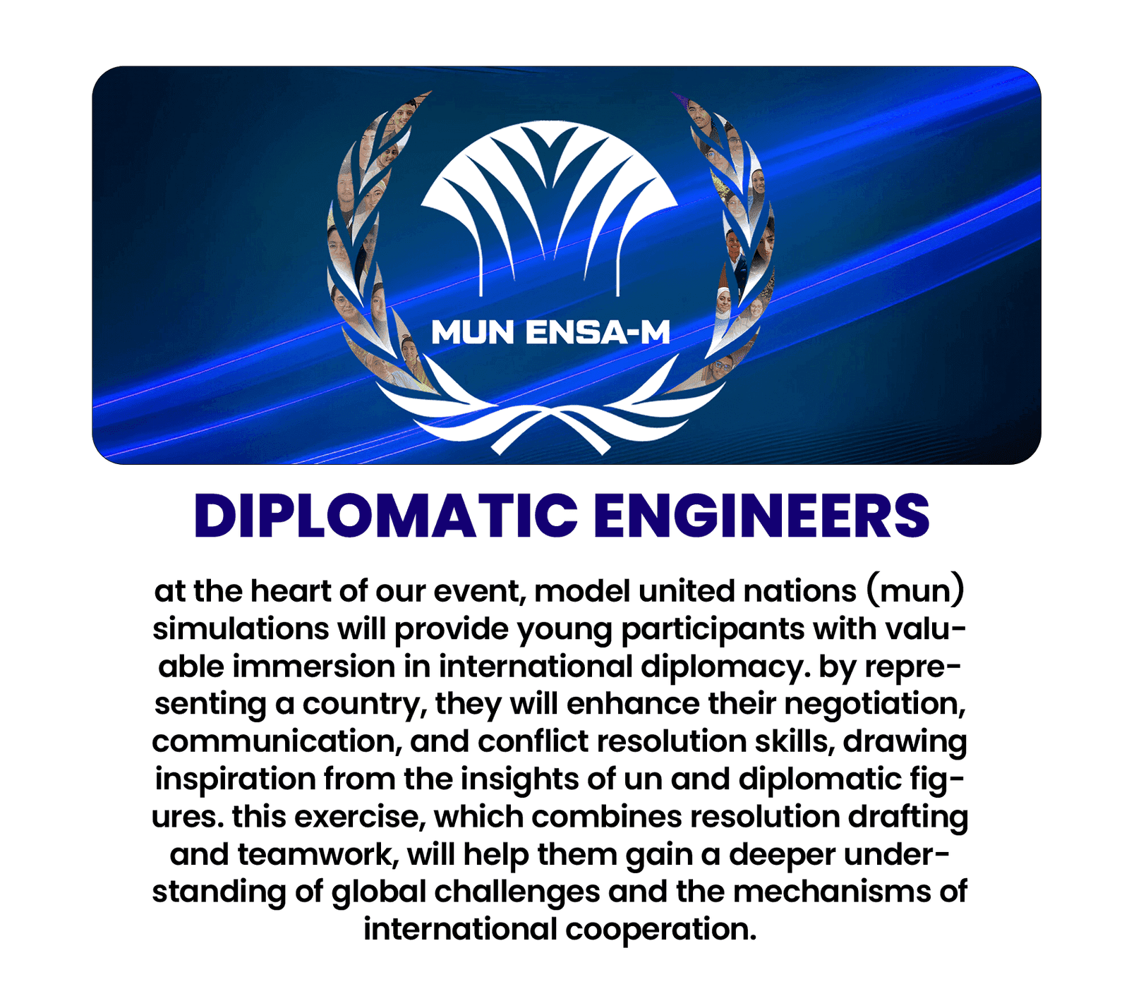 MUN à l’ENSA Marrakech : Diplomatie et ingénierie en synergie