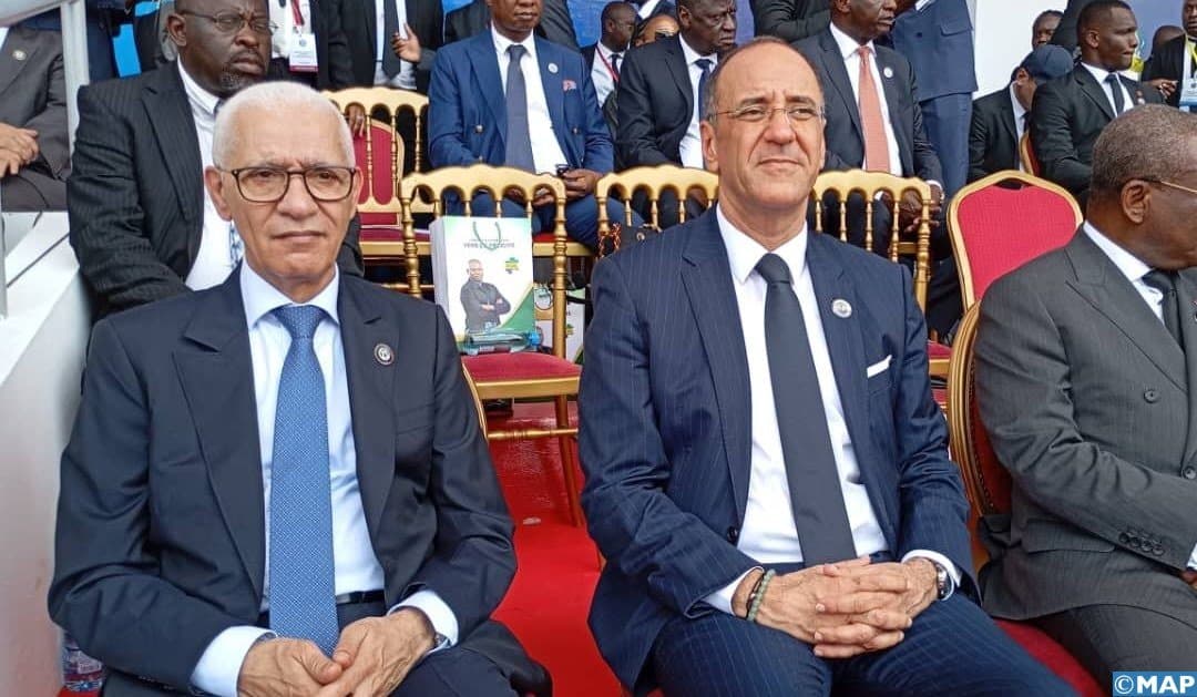 Talbi El Alami représente SM le Roi à l’investiture du président gabonais